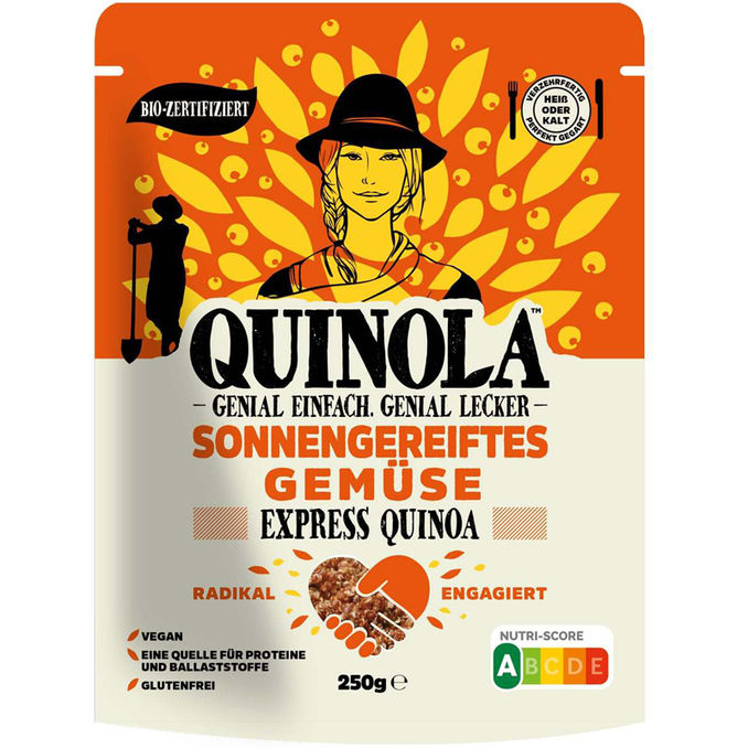 Quinola BIO Express Quinoa - Sonnengereiftes Gemüse